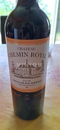 Burdeos Moulis-en-Médoc Cru Bourgeois Chemin Royal 2018