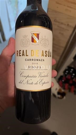 La Rioja Rioja Compañía Vinícola Del Norte De España Real de Asúa Carromaza 2019