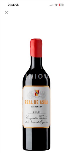 La Rioja Rioja Compañía Vinícola Del Norte De España Real de Asúa Carromaza 2019