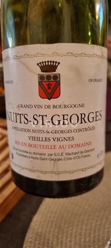 Burgundy Nuits-Saint-Georges Grand Cru S.c.e. Machard De Gramont Vieilles Vignes 2013