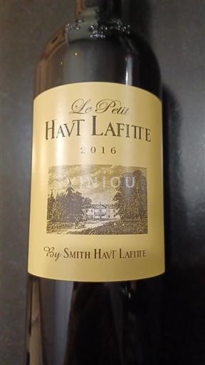 Bordeaux Pessac-Léognan Smith Haut Lafitte Le Petit Haut Lafitte 2016