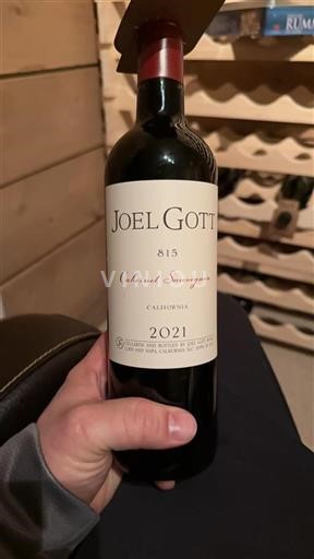 Kalifornialaiset AVA:t Määrittelemätön Joel Gott 815 2021