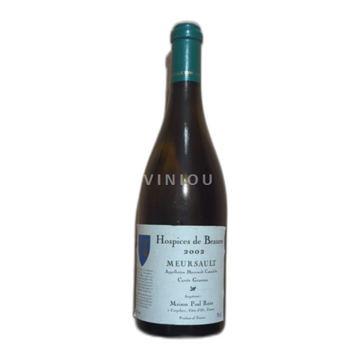 Bourgogne Meursault Grand Cru Hospices De Beaune Goureau 2002
