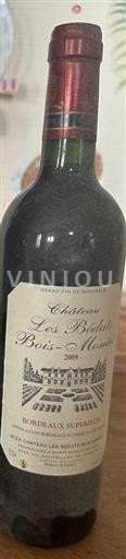 Bordeaux Bordeaux Supérieur Château Les Bédats Bois Montel 2009