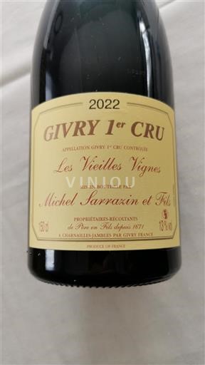 Bourgogne Ospecificerad Premier Cru Michel Sarrazin Et Fils Les Vieilles Vignes 2022