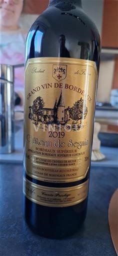 Bordeaux Bordeaux Supérieur Château Seguin Prestige 2019