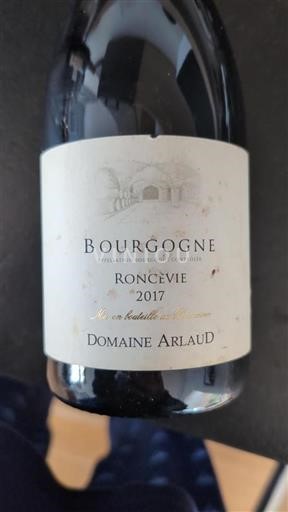 Bourgogne Domaine Arlaud Roncevie 2017