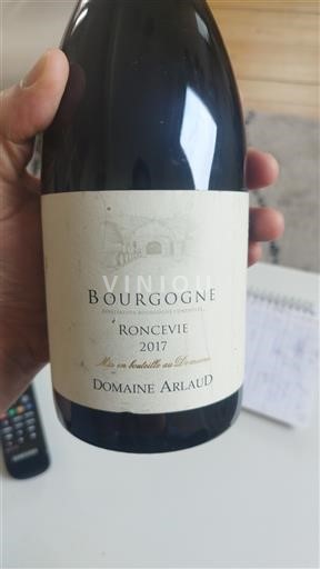 Borgonha Domaine Arlaud Roncevie 2017