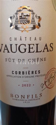 Linguadoca Corbières Château Vaugelas Fût de Chêne 2022