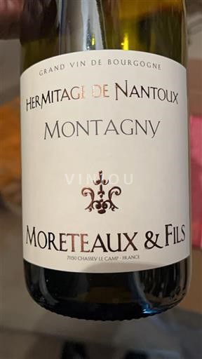 Borgogna Montagny Grand Cru Moreteaux & Fils Hermitage de Nantoux 2022