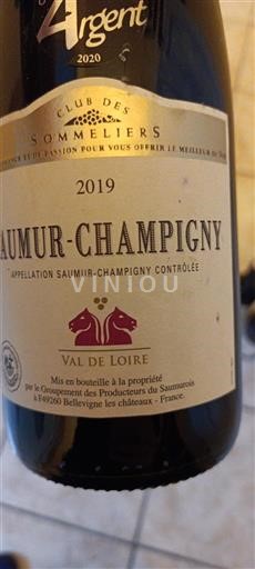 Thung lũng sông Loire Saumur-champigny Club Des Sommeliers 2019