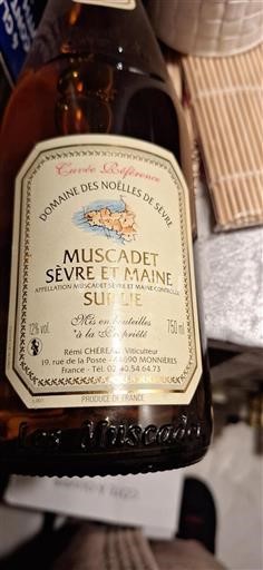 Loiredalen Muscadet-Sèvre-et-Maine Domaine Des Noëlles De Sèvre Référence 2006