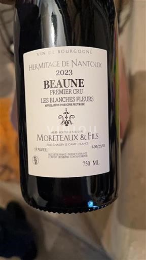 Borgogna Beaune Premier Cru Moreteaux & Fils Les Blanches Fleurs 2023