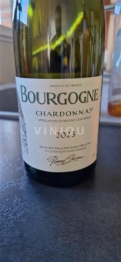 Burgund Burgund Chardonnay Morin Père & Fils 2023