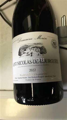 Loire-dalen Saint-Nicolas-De-Bourgueil Domaine Morin 2022