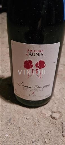 Vallée de la Loire Saumur-champigny Prieuré Aunis Vieilles Vignes 2022