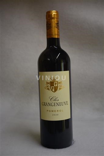 Bordeaux Pomerol Clos Grangeneuve 2020