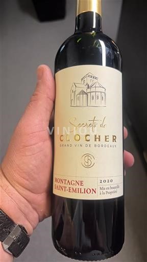 Bordeaux Montagne-Saint-Émilion Secrets De Clocher 2020