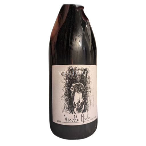 Vin Rouge sec Vieille Mule 2023 France Languedoc et Roussillon Côtes catalanes IGP