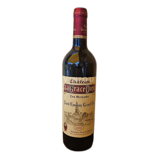 Burdeos Saint-Émilion Gran Cru Château La Grâce Dieu Les Menuts 2015