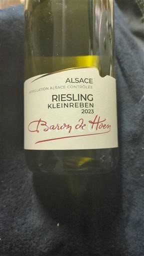 Alsace Baron De Hoen Kleinreben 2023