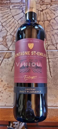 Bordeaux Montagne-saint-émilion Château Haut Plaisance Fontagnac 2022