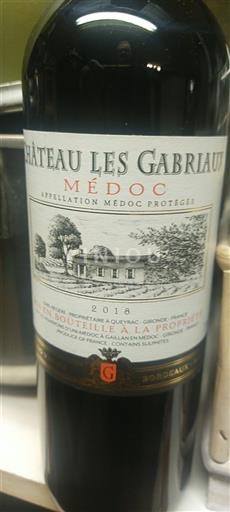 Bordeaux Médoc Château Les Gabriaux 2018