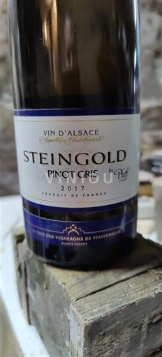 Alsasko Nespecifikováno La Cave Des Vignerons De Pfaffenheim Steingold 2017