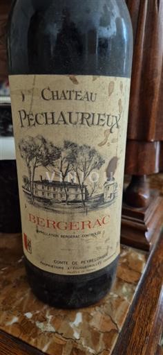 Sydväst Bergerac Château Pechaurieux 1975