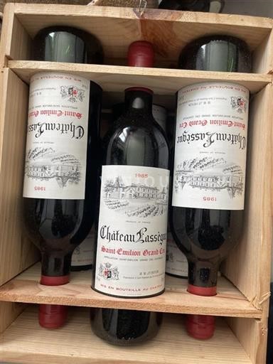 Bordéus Saint-Émilion Grand Cru Grand Cru Château Lassègue 1985