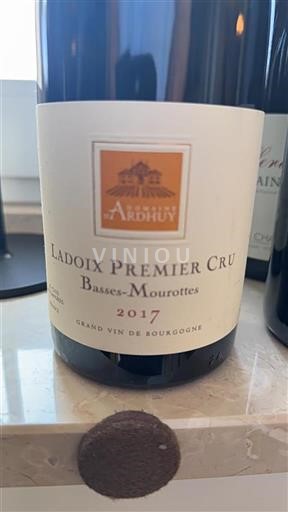Bourgogne Ospecificerad Grand Cru Domaine Ardhuy Basses-Mourottes 2017