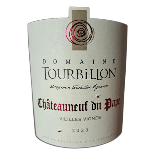 Thung lũng Rhône Châteauneuf-du-pape Domaine Tourbillon Vieilles Vignes 2020