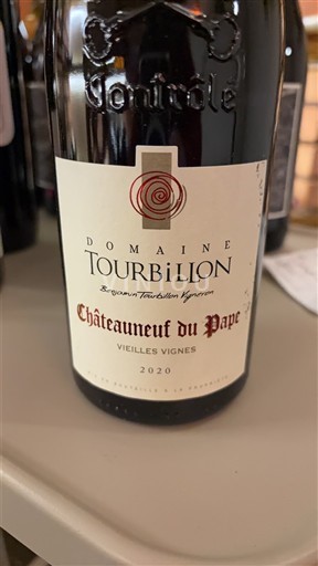Thung lũng Rhône Châteauneuf-du-pape Domaine Tourbillon Vieilles Vignes 2020