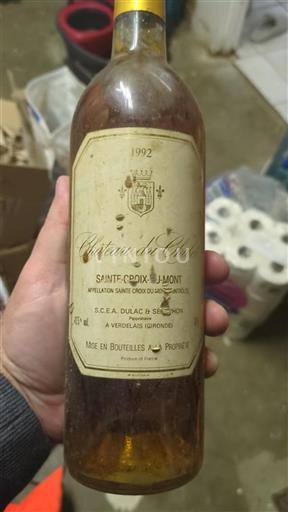 Bordeaux Sainte-Croix-Du-Mont Château Chatel 1992