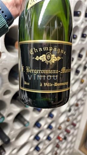 Champaña Champán F. Bergeronneaumarion Sin añada