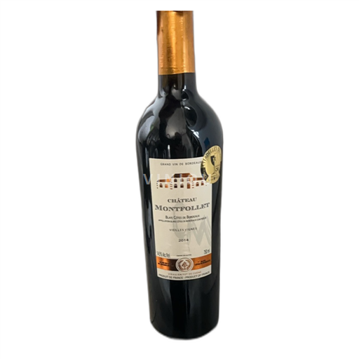 Burdeos Blaye-Côtes de Burdeos Château Montfollet Vielles Vignes 2014