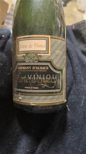 Alsace Crémant d'Alsace Blanc De Blancs 2001
