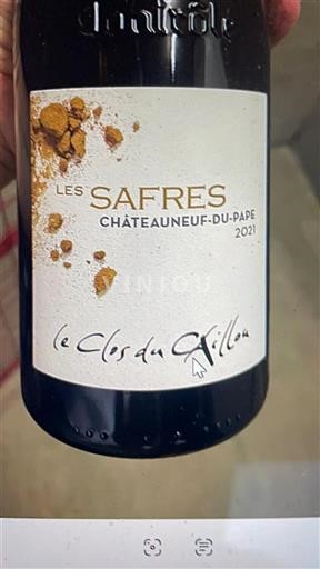Valle del Ródano Châteauneuf-du-Pape. Le Clos Du Caillou Les Safres 2021