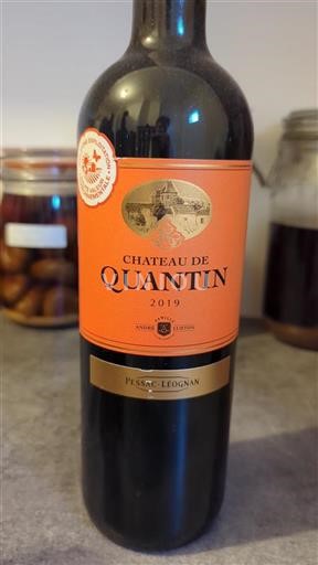 Bordeaux Pessac-Léognan Château Quantin 2019