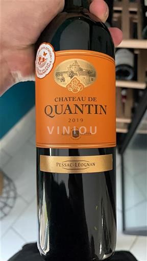 Bordeaux Pessac-Léognan Château Quantin 2019