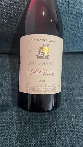 Languedoc Pic-Saint-Loup Clos Marie L'Olivette 2011