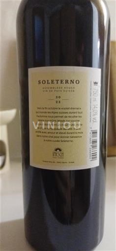 Valais Ikke specificeret Imesch Vins Soleterno 2022