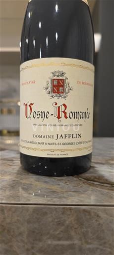 Burgundsko Vosne-romanée Domaine jafflin  Neročník