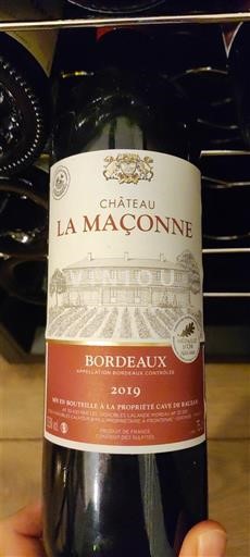 Bordeaux Château La Maçonne 2019