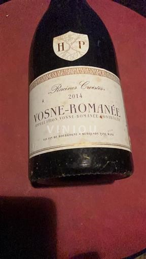 Bourgogne Vosne-romanée Grand Cru Racines Croisées 2014