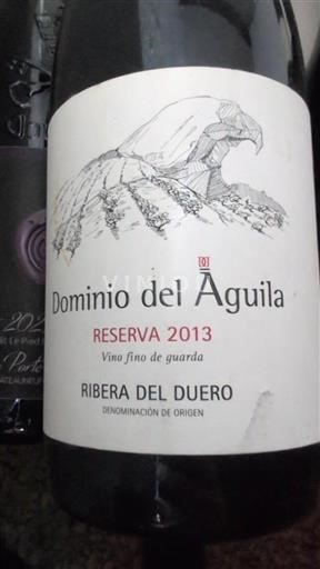 Castile and León Ribera del Duero Dominio Del Águila Reserva 2013