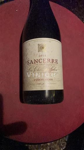 Thung lũng sông Loire Sancerre. La Cave Des Vins De Sancerre Les Champs Clos 2016