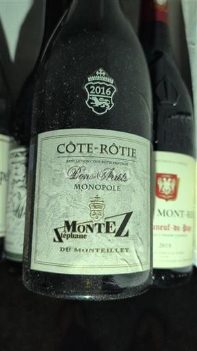 Valle del Rodano Côte-rôtie Montez Du Monteillet Bons Arrêts 2016