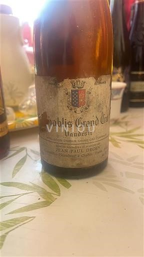 Borgonha Chablis Grand Cru Grand Cru Jeanpaul Droin Não Sazonado