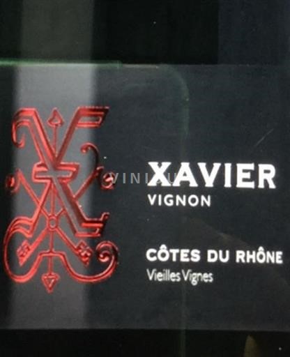 Valle del Ródano Côtes del Ródano Xavier Vignon 2015